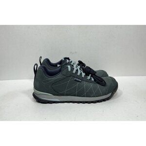 Oboz Bozeman Low Gray Blue Casual Hiking Shoes Size Womens Size 7 New